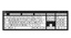 LOGIC KEYBOARD XLPrint NERO PC Black on White FR