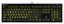 LOGIC KEYBOARD XLPrint NERO PC Yellow on Black US