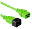Product Group: AK5099 ACT Powercord C19 - C20 green 3 m