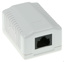 ACT Surface mounted box unshielded 1 ports CAT5E