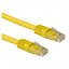 ACT Yellow LSZH U/UTP CAT6A patch cable with RJ45 connectors