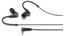 SENNHEISER IE 400 PRO SMOKY BLACK In-ear monitoring headphones featuring SYS 7 dynamic transducer and detachable 1.3m black cable