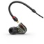 SENNHEISER IE 400 PRO SMOKY BLACK In-ear monitoring headphones featuring SYS 7 dynamic transducer and detachable 1.3m black cable