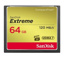 SANDISK CF Extreme 64GB, 120MB/s read speed, 85MB/s write speed