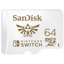 SANDISK microSDXC Extreme 64GB (U3/UHS-I/Cl.10/R100/W60) for Nintendo Switch