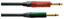 CORDIAL CRI PP-SILENT   NEUTRIK plug 6,3 mm mono SILENT red gold / plug 6,3 mm mono CC green