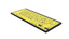 LOGIC KEYBOARD XLPrint Bluetooth Black on Yellow FR PC