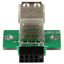 STARTECH 2 Port USB Motherboard Header Adapter
