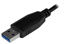 STARTECH Portable 4 Port Mini USB 3.0 Hub - Black
