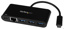 STARTECH 3 PORT USB C HUB W/ GBE PD - USB 3.0
