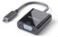 PURELINK USB-C to VGA Adapter - 1200p - iSeries - black - 0.10m