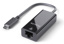 PURELINK USB-C to Ethernet Adapter - Gigabit 1000Mbps - iSeries - black - 0.10m