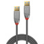 LINDY 2m USB 3.2 Type A to A Cable, 5Gbps, Cromo Line