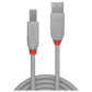 LI 36680 LINDY USB 2.0 Type A to B Cable, Anthra Line, grey