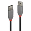 LI 36690 LINDY  USB 2.0 Type A to A Cable, Anthra Line