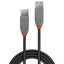 LINDY 2m USB 2.0 Type A Extension Cable, Anthra Line