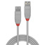 LI 36710 LINDY USB 2.0 Type A Extension Cable, Anthra Line, Grey