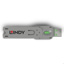 LINDY USB Type A Port Blocker Key, green
