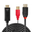 LINDY 1m HDMI to DisplayPort Cable
