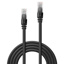 LINDY 0.5m Cat.6 U/UTP Network Cable, Black