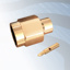GIGATRONIX SMA Solder Plug, Gold Plated, RG405, .085 semi-rigid