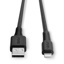 LINDY 0.5m Reinforced USB Type A to Lightning Charging Cable