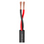 SOMMER Speaker Cable Meridian Mobile SP225; 2 x 2,50 mm²; PVC Ø 7,80 mm; Black