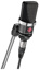 NEUMANN TLM 102 BK Large diaphragm microphone, condenser, cardioid, 48V phantom power, XLR-3 M, black, includes SG 2